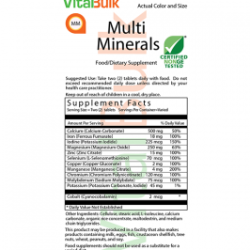 MULTI MINERALS - 1000 TABLETS