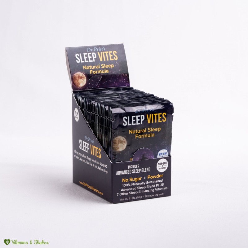 SLEEP VITES – NATURAL SLEEP FORMULA - 30 INDIVIDUAL PACKETS