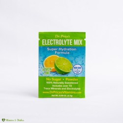 ELECTROLYTE MIX - LEMON LIME FLAVOR – 30 INDIVIDUAL PACKETS