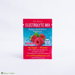 ELECTROLYTE MIX - RASPBERRY FLAVOR – 30 INDIVIDUAL PACKETS