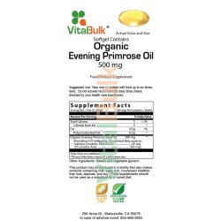 EVENING PRIMROSE ORGANIC OIL 500MG – 100 SOFTGEL18