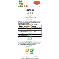 LUTEIN 20 MG – 30 SOFTGELS