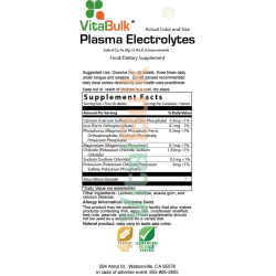 PLASMA ELECTROLYTES – 2 Oz. (56 Gr.)