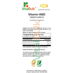 VITAMIN A & D 10000/400 IU – 100 SOFTGELS