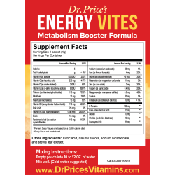 ENERGY VITES – 30 INDIVIDUAL PACKETS