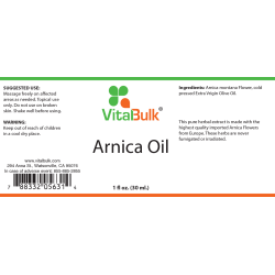 ARNICA OIL - 1 Oz. (30 ML)