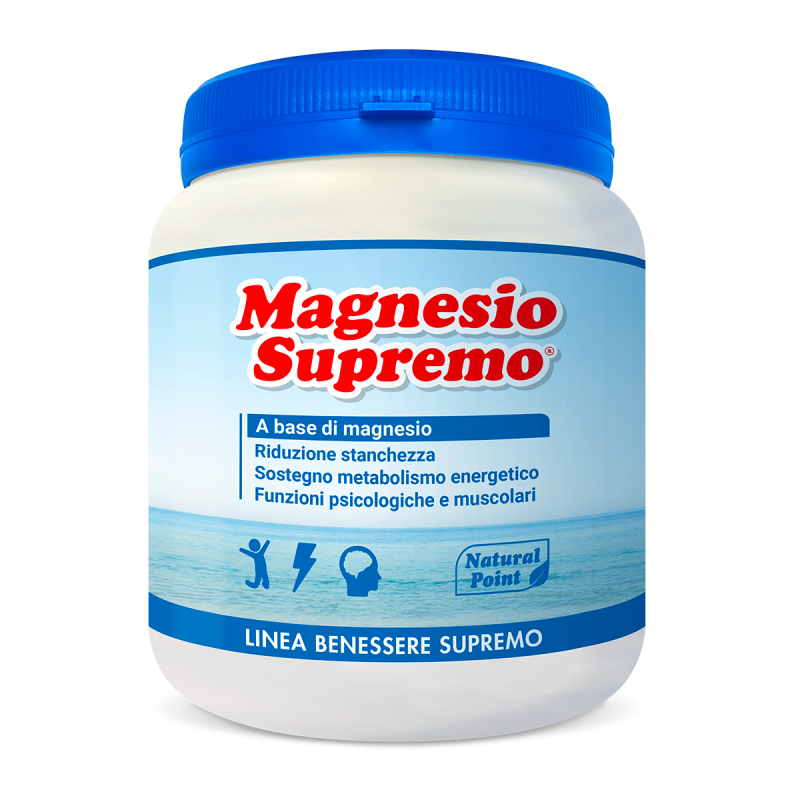 MAGNESIO SUPREMO 10,58 OZ. (300 GR.) Magnesium