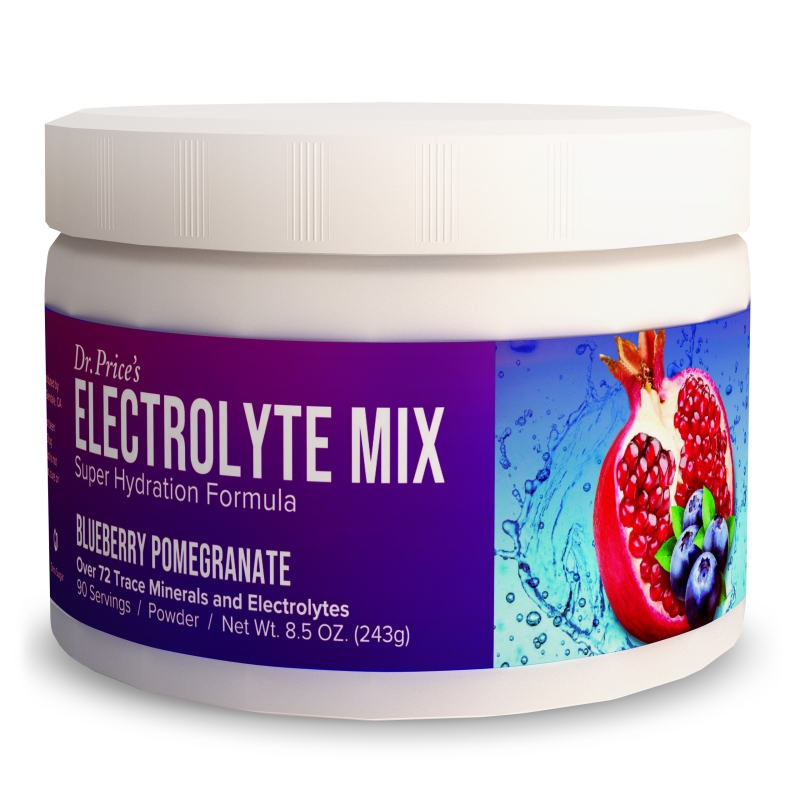 ELECTROLYTE MIX - BLUEBERRY POMEGRANATE FLAVOR – 90 SERVINGS