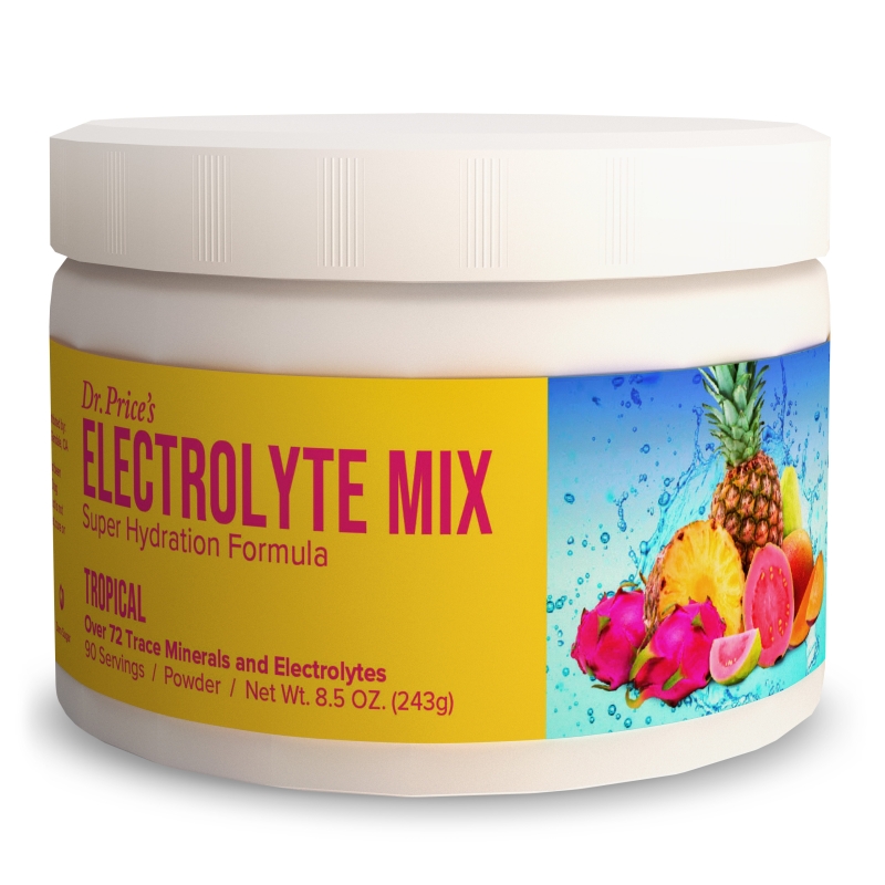 ELECTROLYTE MIX - TROPICAL FLAVOR – 90 SERVINGS