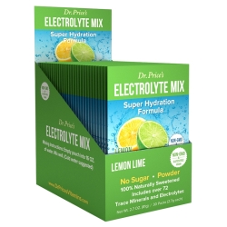 ELECTROLYTE MIX - LEMON LIME FLAVOR – 30 INDIVIDUAL PACKETS