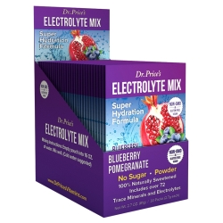 ELECTROLYTE MIX - BLUEBERRY POMEGRANATE FLAVOR – 30 INDIVIDUAL PACKETS