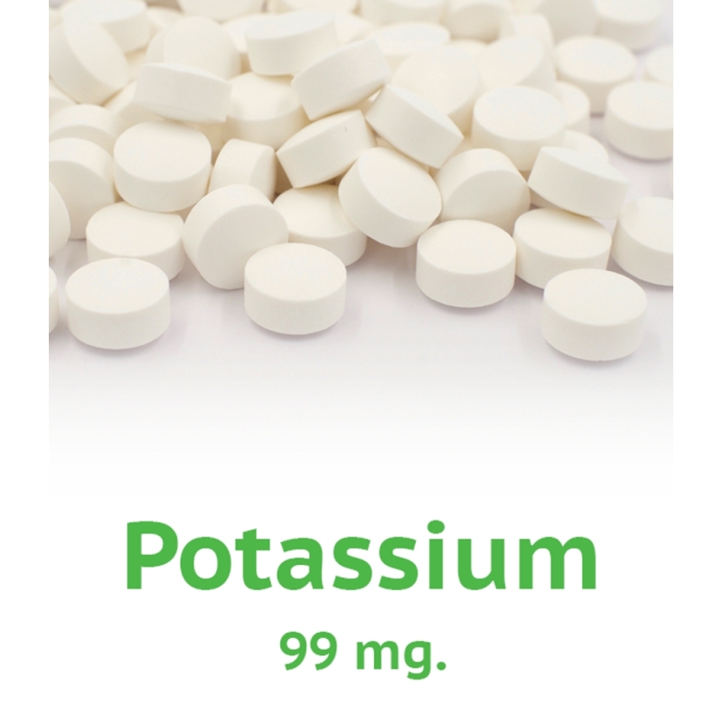 POTASSIUM 99MG – 250 TABLETS