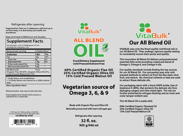 ALL BLEND OIL - 32 Oz. (946 ML)