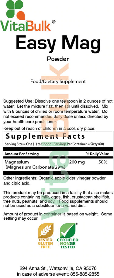 EASY MAG POWDER – 7 Oz. (198 Gr.)