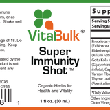 SUPER IMMUNITY SHOT - ORGANIC HERBS - 1 Oz. (30 ML)