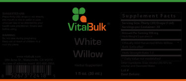 WHITE WILLOW – 1 Oz. (30 ML)