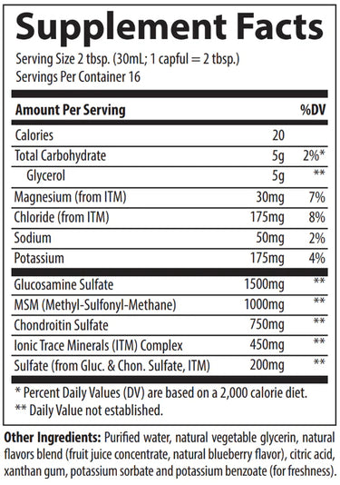 Glucosamine/Chondroitin/MSM 16 oz