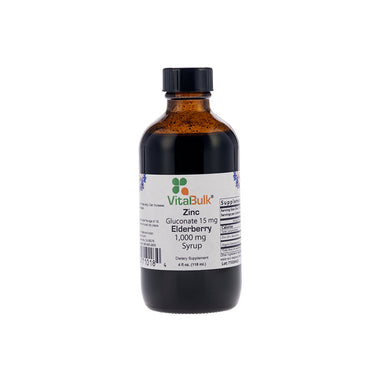 Zinc Gluconate 15mg with Elderberry 1000mg - Syrup