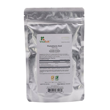 Pantothenic Acid 500mg
