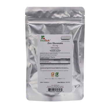 Zinc Gluconate 50mg with Copper