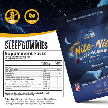 Yummy Nite-Nite Sleep Gummies