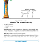 protein bar lowsugar ultimate sheet data