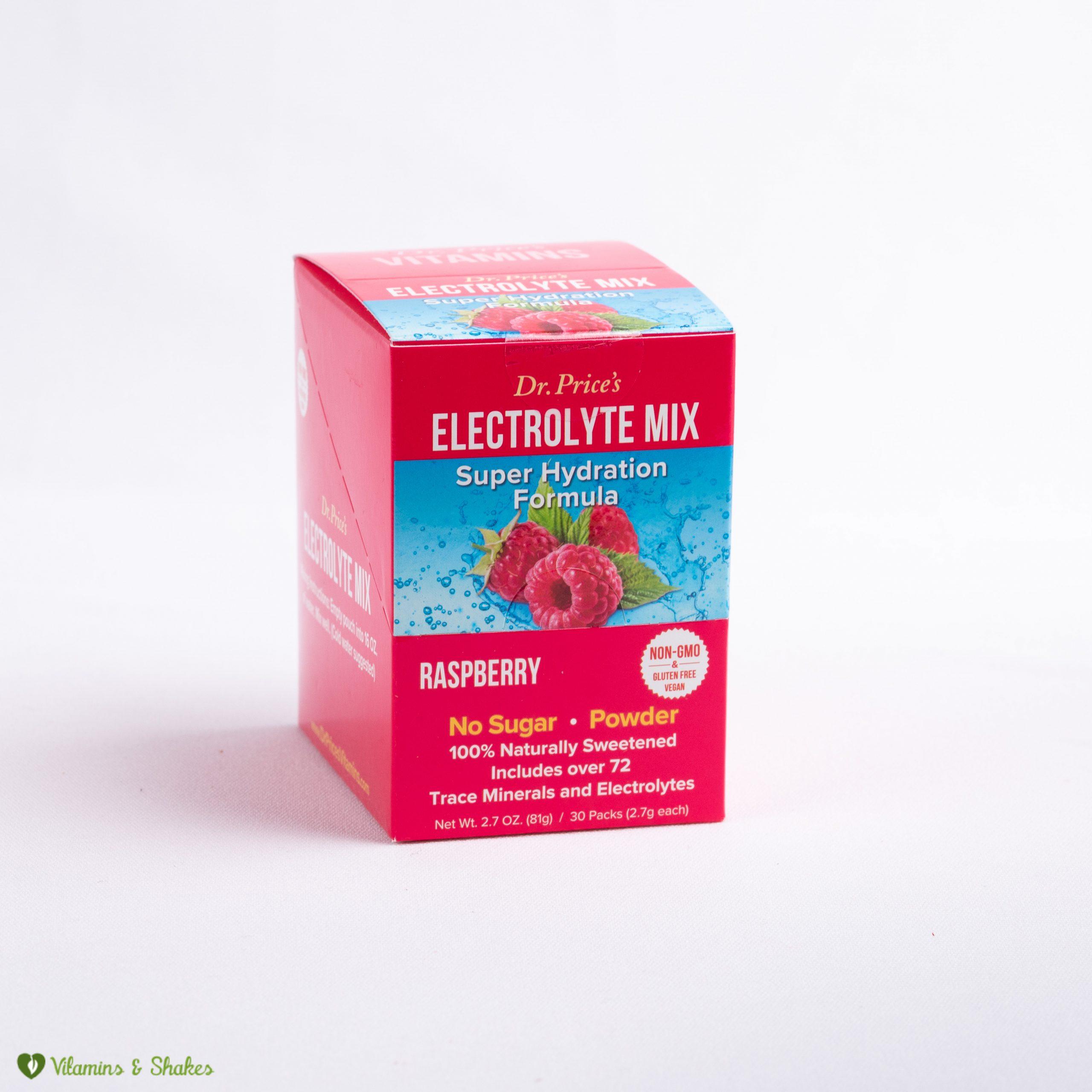 ELECTROLYTE MIX - RASPBERRY FLAVOR – 30 INDIVIDUAL PACKETS - Vitamins ...