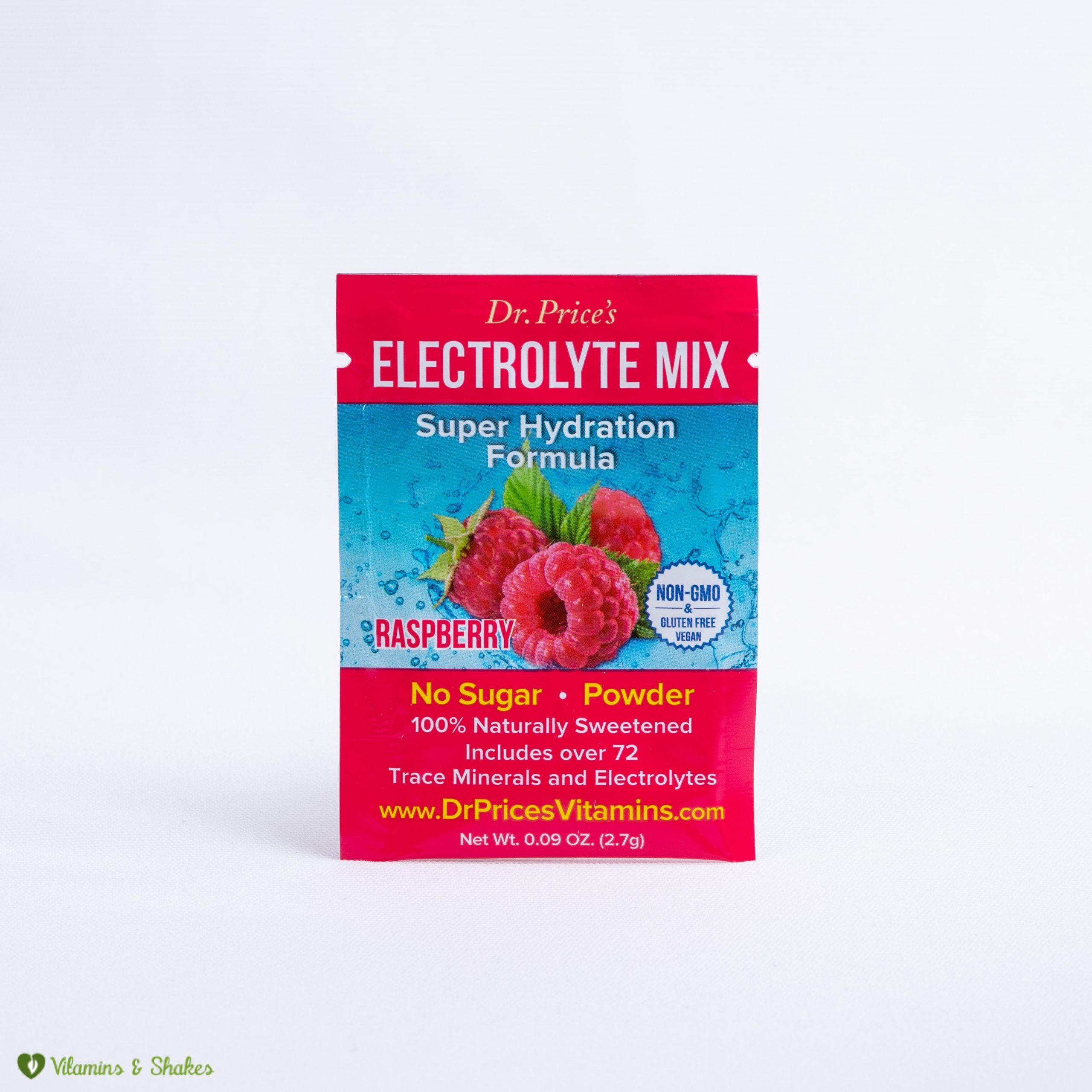 ELECTROLYTE MIX - RASPBERRY FLAVOR – 30 INDIVIDUAL PACKETS - Vitamins ...